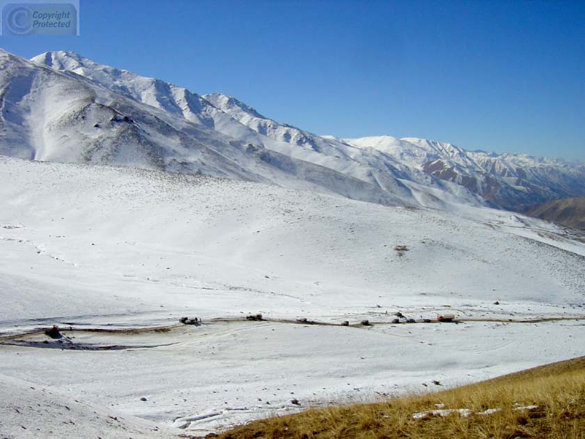 Crossing the Hindu Kush Mountains